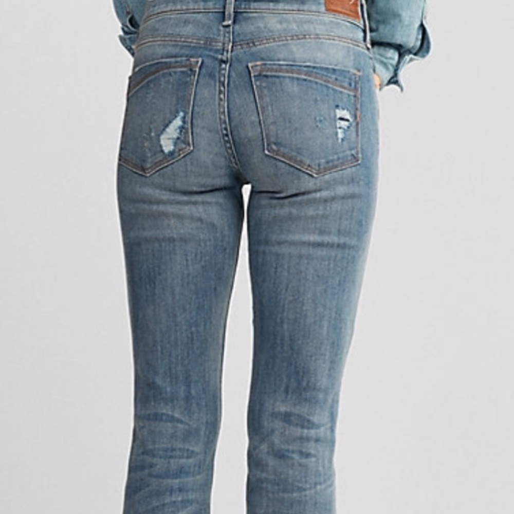 Express Jeans boot mid rise, 6 regular